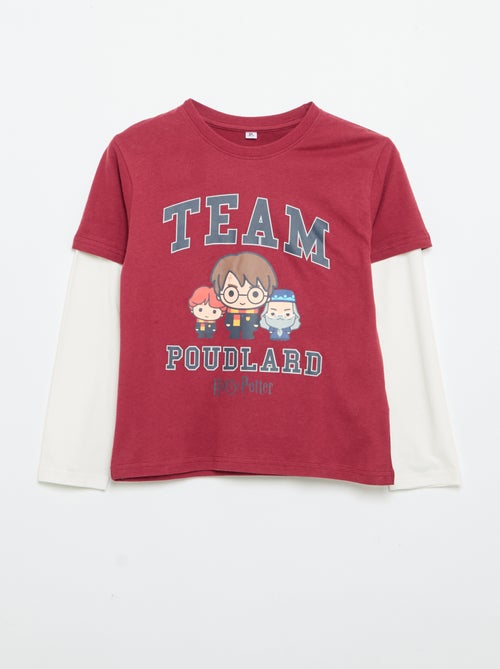 T-shirt 'Harry Potter' met lange mouwen - Kerst - Kiabi T-shirt 'Harry Potter' met lange mouwen - Kerst - Kiabi