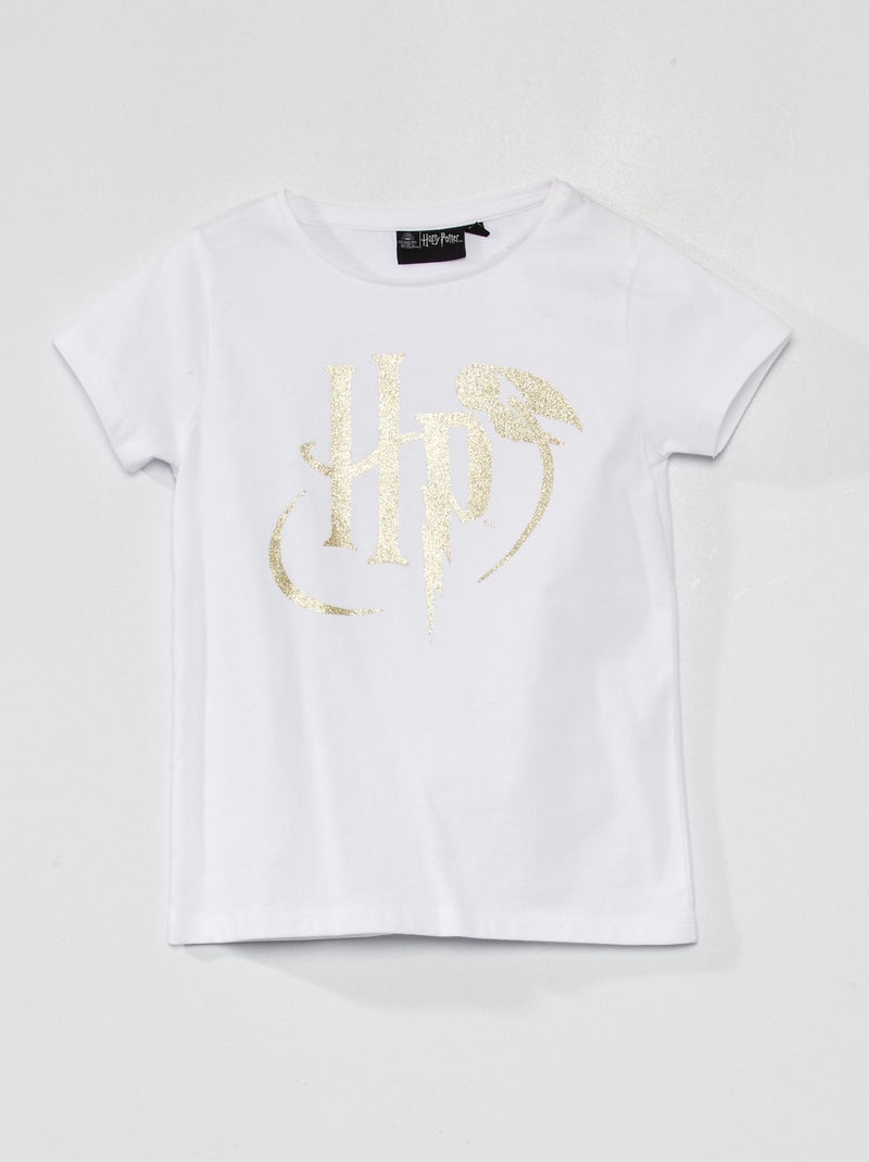 T-shirt 'Harry Potter' wit - Kiabi