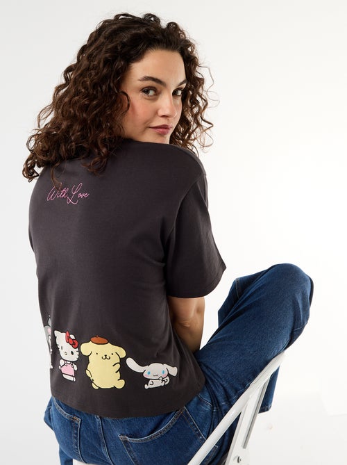T-shirt 'Hello Kitty' met korte mouwen - Kiabi