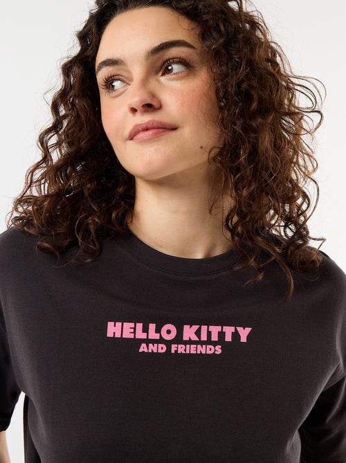 T-shirt 'Hello Kitty' met korte mouwen - Kiabi