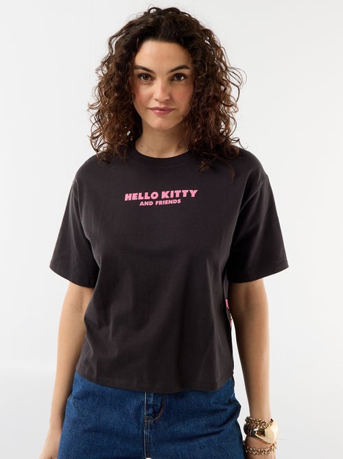 T-shirt 'Hello Kitty' met korte mouwen - Kiabi