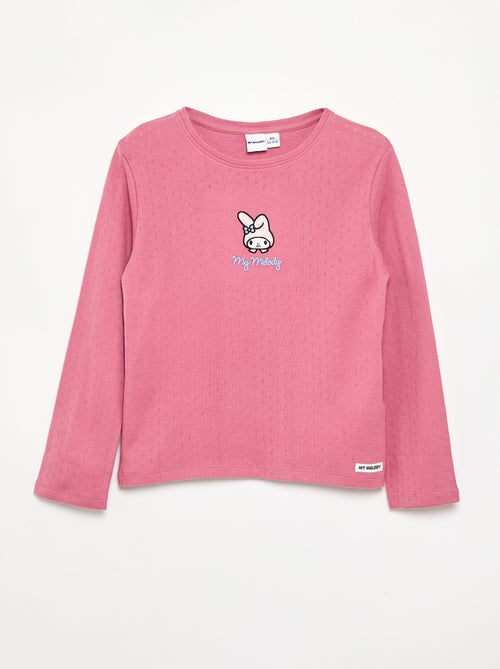 T-shirt 'Hello Kitty' met lange mouwen - Kiabi