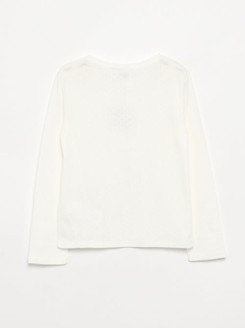 T-shirt 'Hello Kitty' met lange mouwen - Kiabi