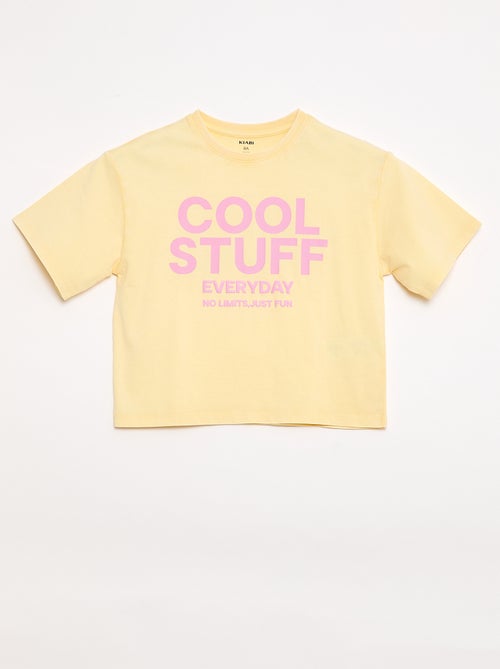 T-shirt in Amerikaanse stijl - Kiabi