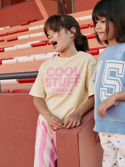 T-shirt in Amerikaanse stijl - Kiabi