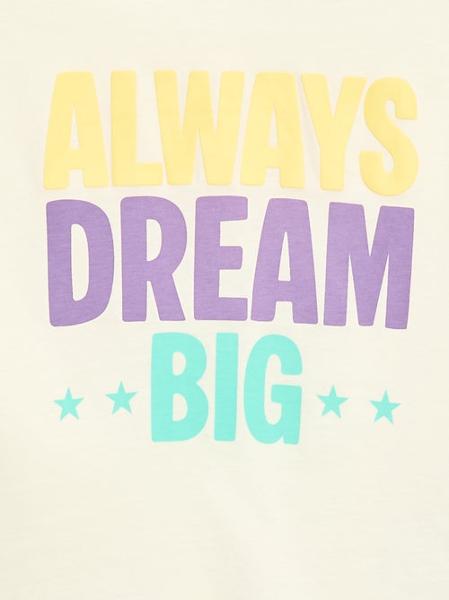 T-shirt in Amerikaanse stijl - Kiabi