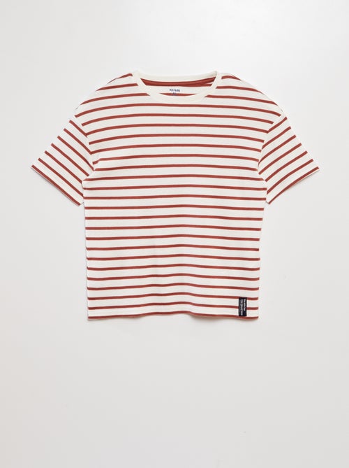 T-shirt in marinelook - Kiabi