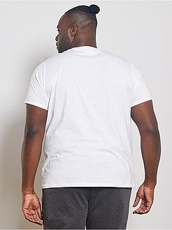 Herenmode grote maten - T-shirt ‘Iron Man’ - Kiabi