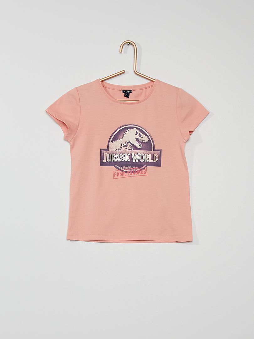 pink jurassic park t shirt