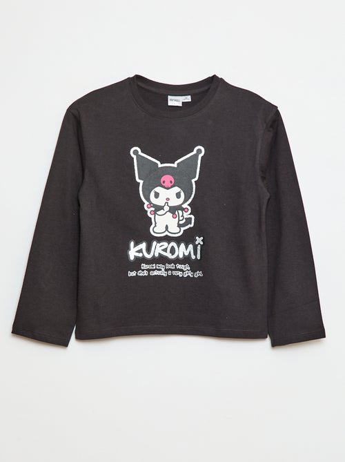 T-shirt 'Kuromi' 'Hello kitty & friends' van katoenjersey - Kiabi