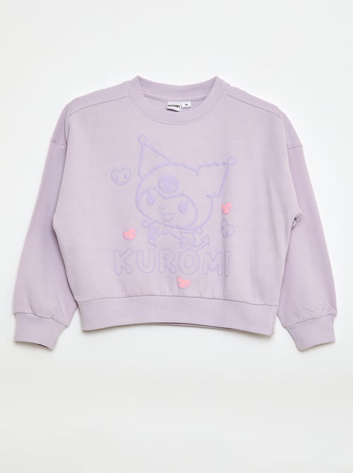 T-shirt 'Kuromi' met lange mouwen - Kiabi