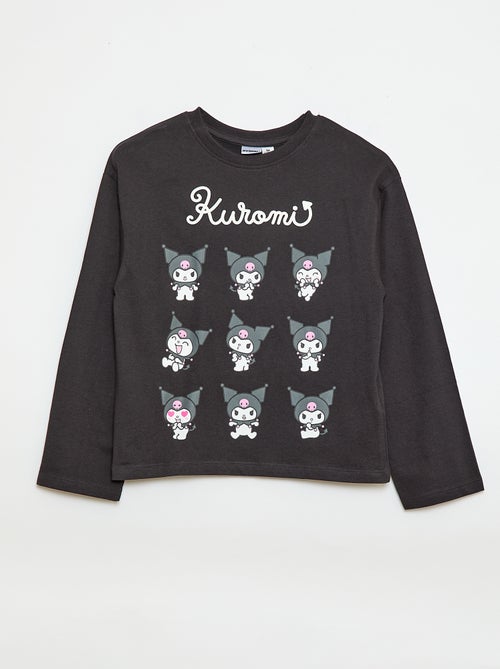 T-shirt 'Kuromi' met lange mouwen - Kiabi