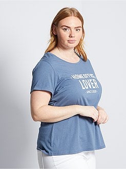 T-shirt 'lockdown' 'Ecodesign' - Kiabi