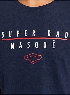 T-shirt 'lockdown' 'Ecodesign' - Kiabi