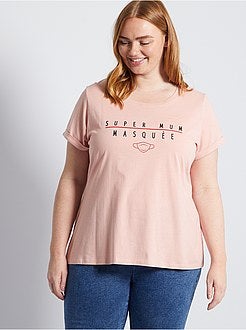 T-shirt 'lockdown' 'Ecodesign' - Kiabi