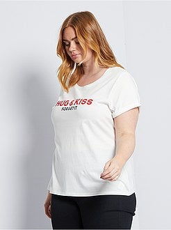 T-shirt 'lockdown' 'Ecodesign' - Kiabi