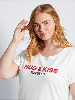 T-shirt 'lockdown' 'Ecodesign' - Kiabi