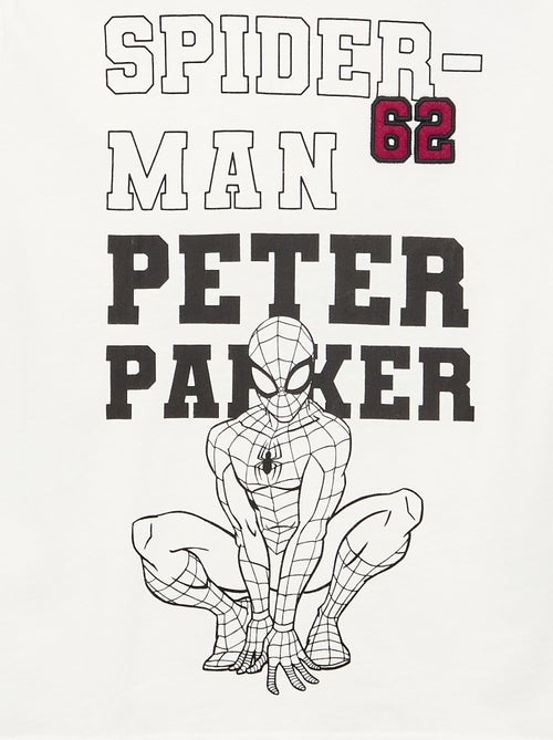 T-shirt 'Marvel' 'Spider-Man' met lange mouwen - Kiabi