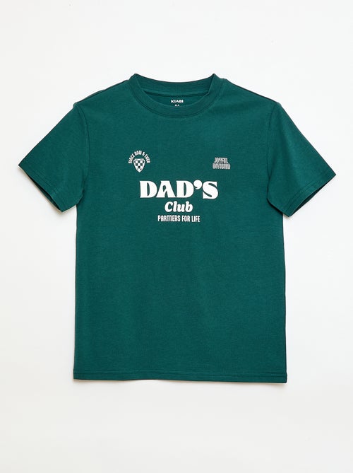 T-shirt met animatie Vaderdag - Kiabi