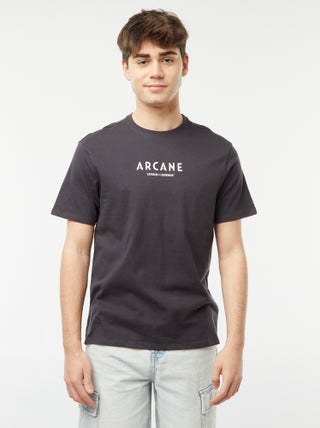 T-shirt met 'Arcane'-print