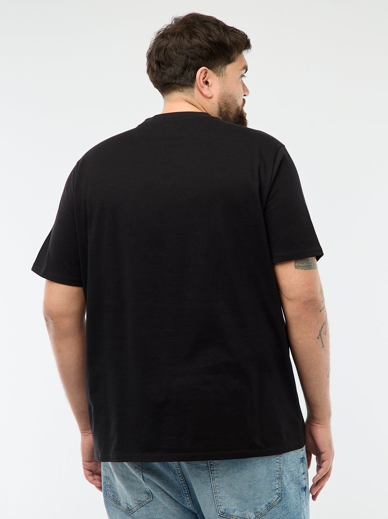 T-shirt met 'Avengers'-print Zwart - Kiabi