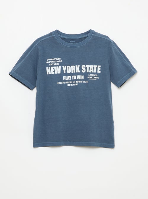 T-shirt met basketbalstijl - Kiabi