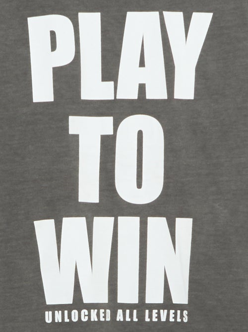 T-shirt met basketbalstijl - Kiabi