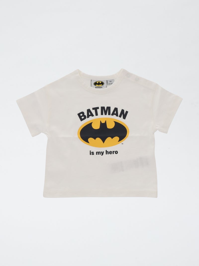 T-shirt met Batman-print Biege - Kiabi