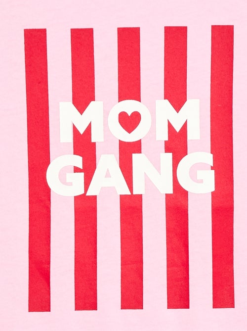 T-shirt met boodschap Moederdag - Kiabi