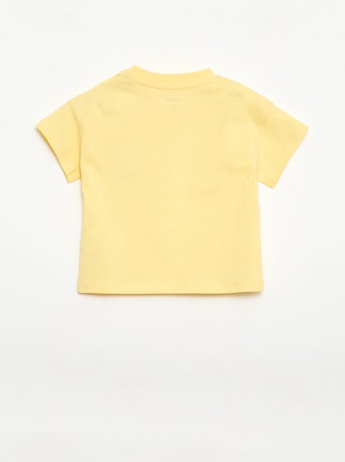 T-shirt met borstborduurwerk - Kiabi