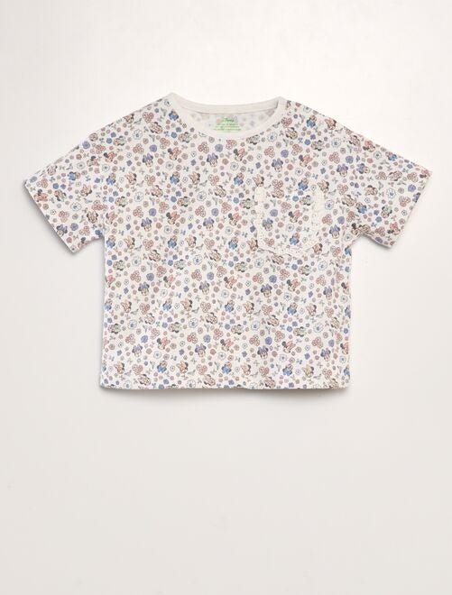 T-shirt met borstzakje 'Disney' - Kiabi