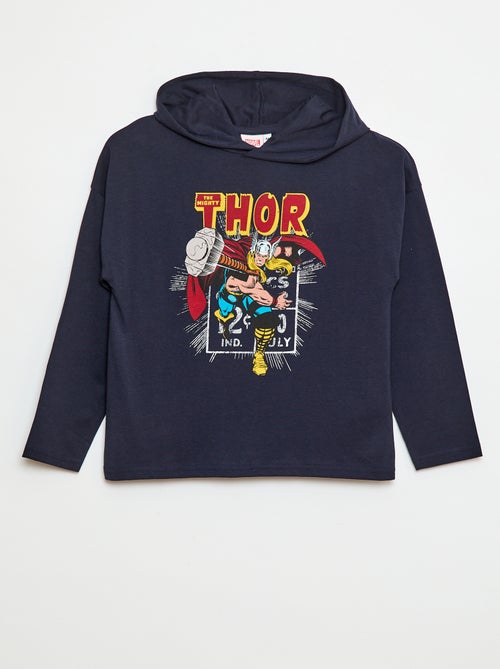 T-shirt met capuchon 'Avengers' - Kiabi