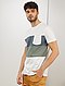     T-shirt met color block +1m90 afbeelding 1
