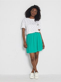 T-shirt met 'De kleine zeemeermin'-print - Kiabi