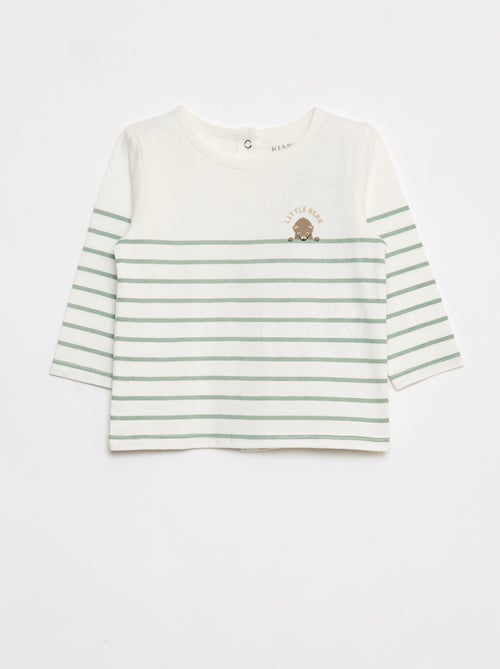 T-shirt met dinoprint - Kiabi