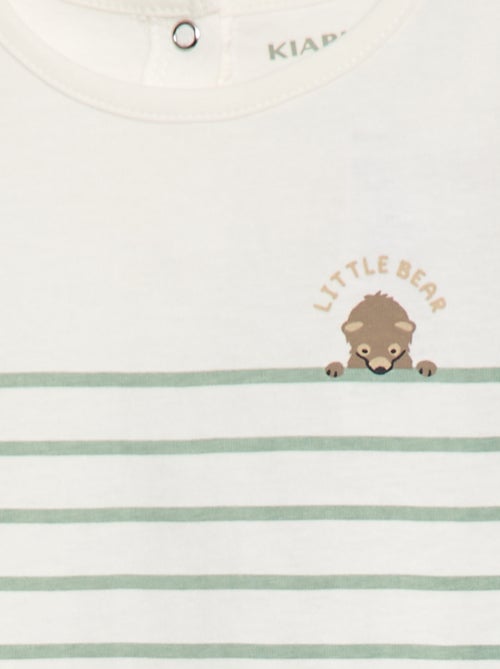 T-shirt met dinoprint - Kiabi