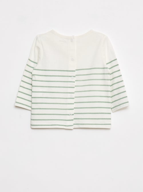 T-shirt met dinoprint - Kiabi