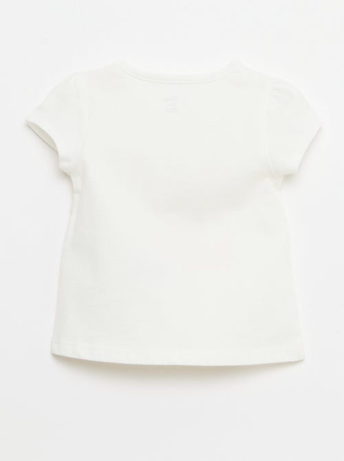 T-shirt met 'Disney'-print - Kiabi