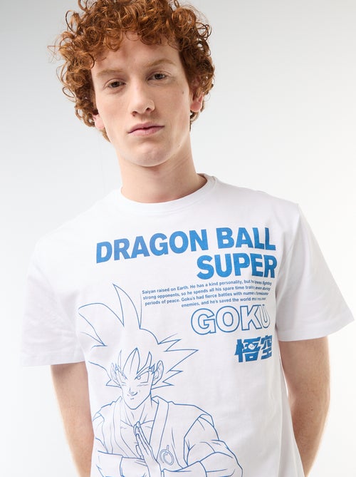 T-shirt met 'dragon ball' print van katoen - Kiabi
