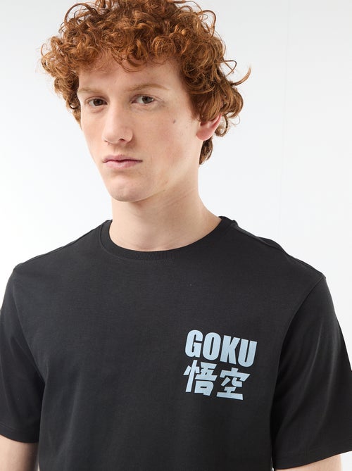 T-shirt met 'dragon ball' print van katoen - Kiabi