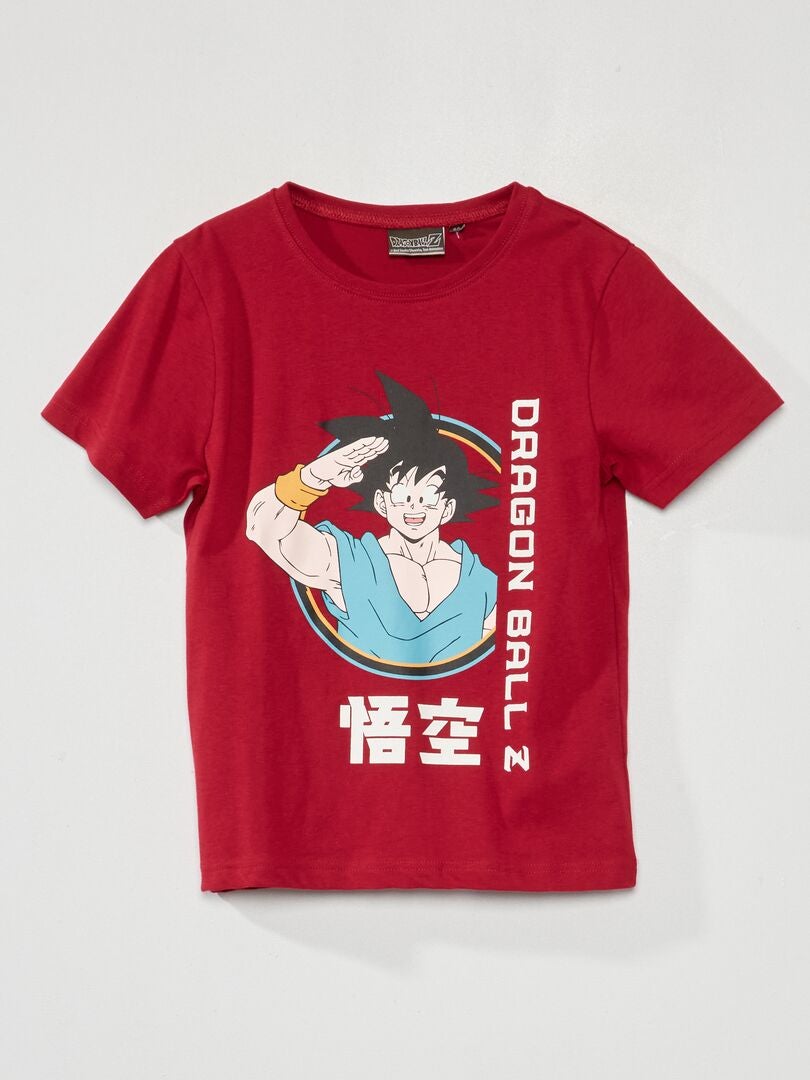 Tee shirt dragon discount ball z kiabi