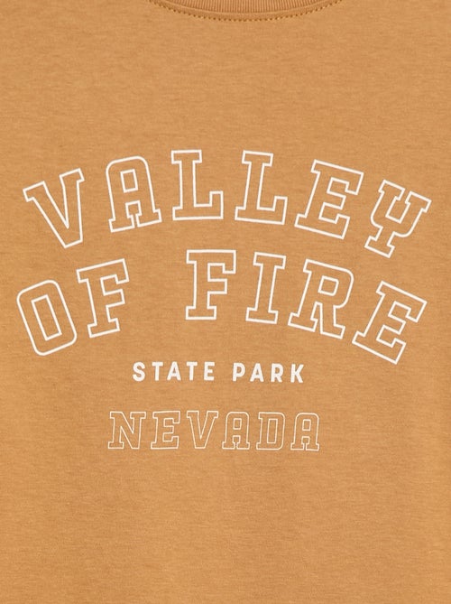 T-shirt met dubbele mouw - Kiabi