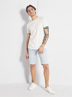 Herenmode maat S-XXL - T-shirt met 'ecodesign'-print - Kiabi