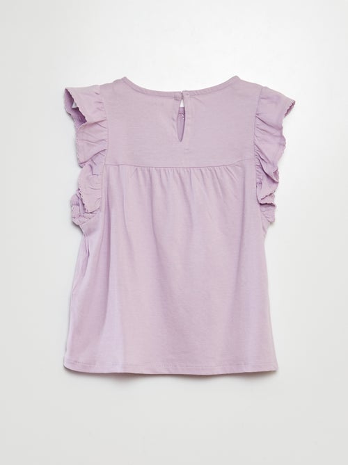 T-shirt met Engels kant - Kiabi