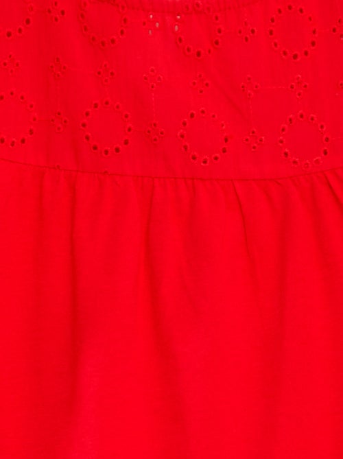 T-shirt met Engels kant - Kiabi