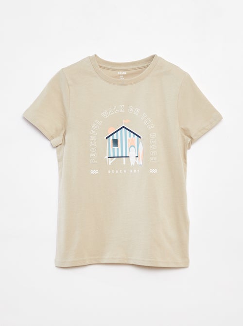 T-shirt met fantasieprint - Kiabi