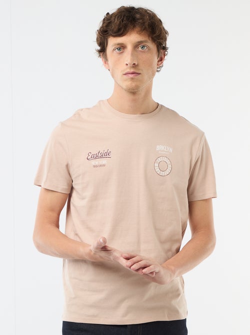 T-shirt met fantasieprint - Kiabi