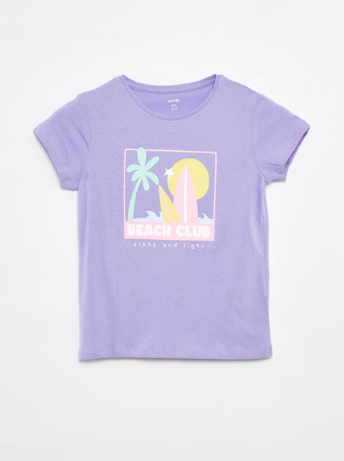 T-shirt met fantasieprint - Kiabi