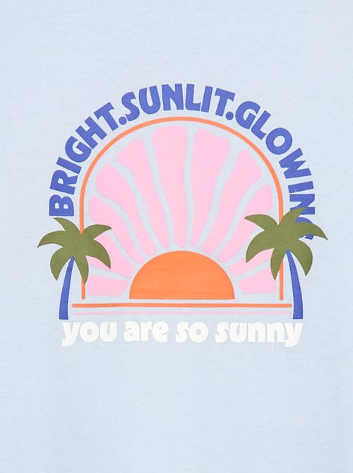 T-shirt met fantasieprint - Kiabi