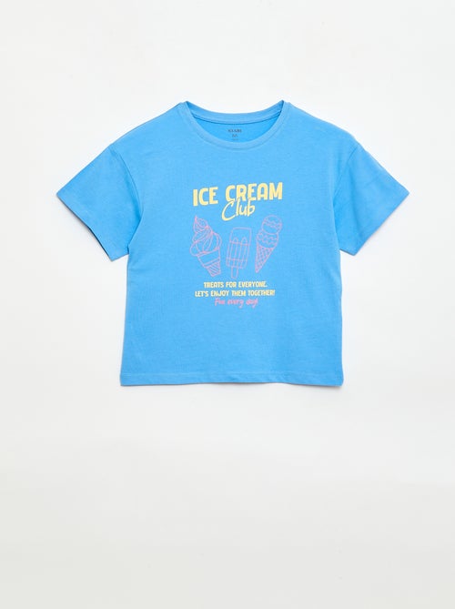 T-shirt met fantasieprint - Kiabi